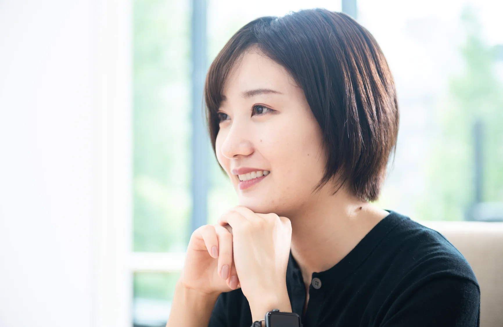 金融EUC1部 2課 K.M. のインタビュー風景3