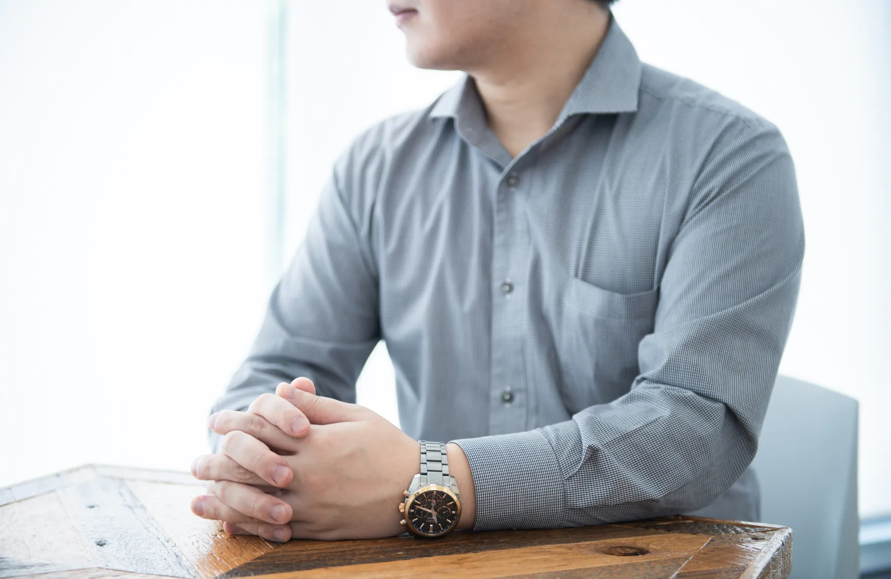 金融EUC1部 2課 K.S のインタビュー風景1